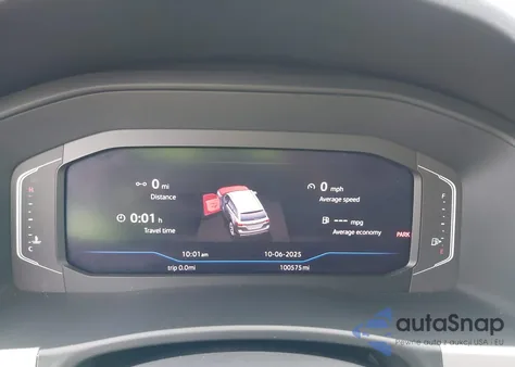 2021 Volkswagen Atlas 3.6L V6 Sel Premium z USA, uszkodzony, nr VIN 1V2TR2CA2MC547731